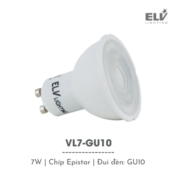 Bóng Led Chân Cắm ELV - VL7-GU10