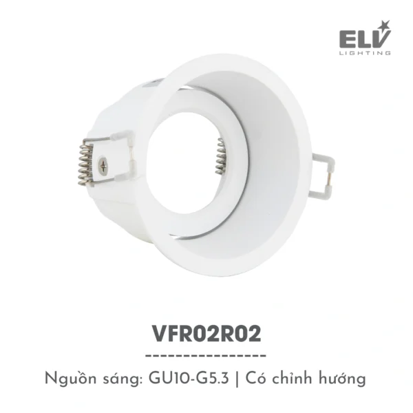 Chóa Đèn Âm Trần Chiếu Tỏa ELV - VFR02R02