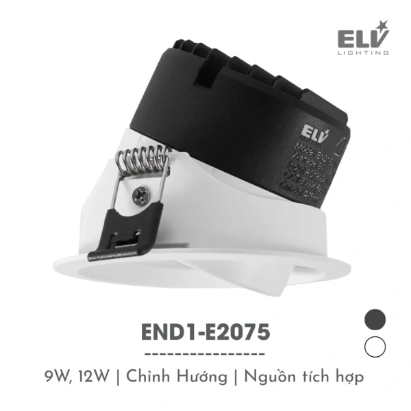 Đèn Led Âm Trần ELV - END1-E2075