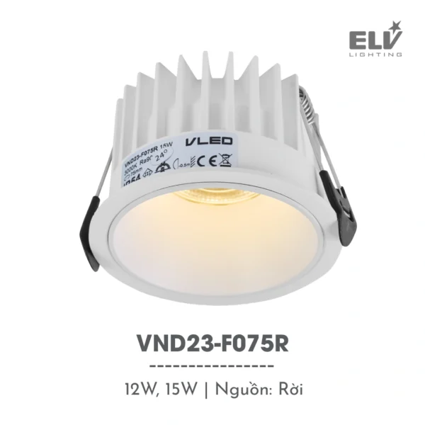Đèn Led Âm Trần ELV - VND23-F075R