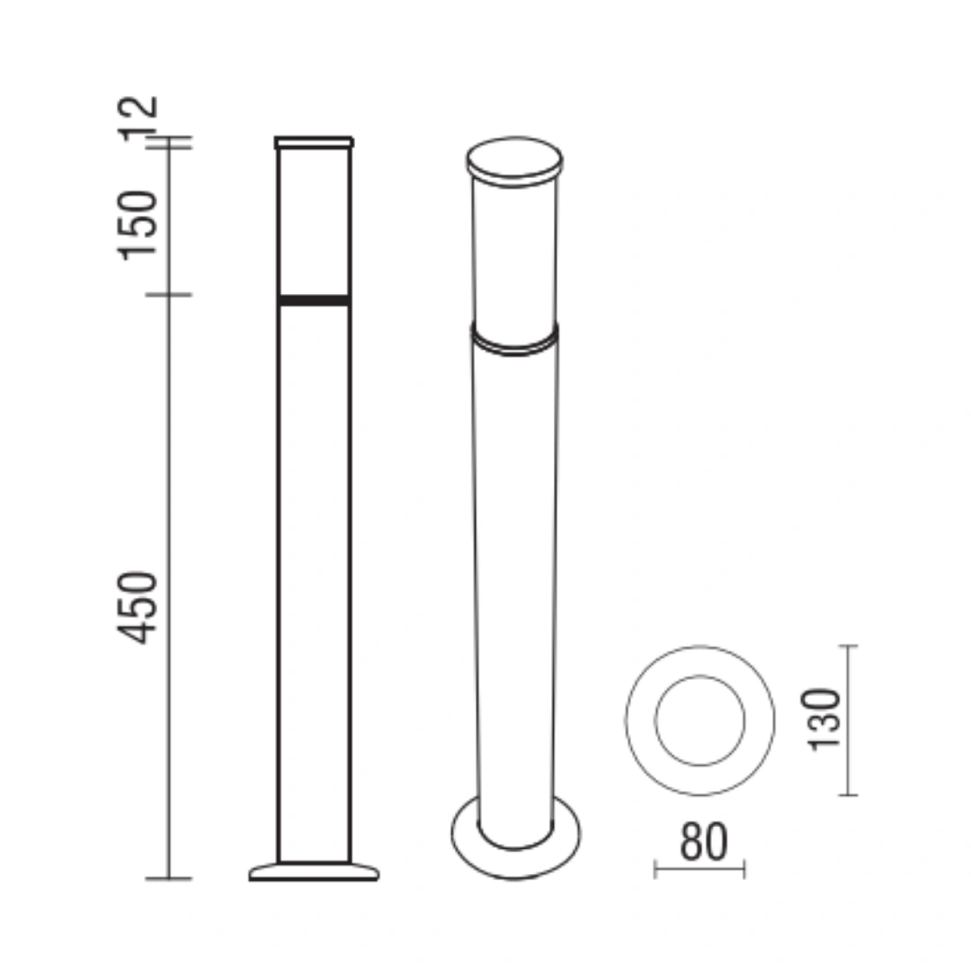 Den Led Canh Quan ELV VBL01 D8015 3 Đèn Led Cảnh Quan ELV - VBL01-D8015 (3)