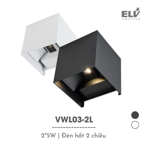 Đèn Led Gắn Tường ELV - VWL03-2L