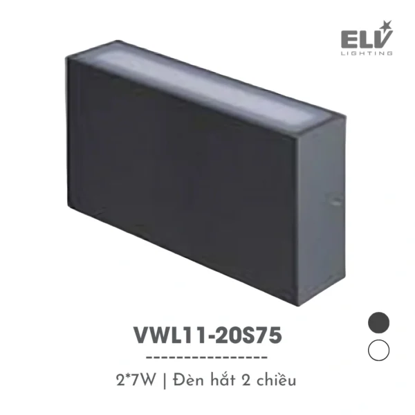 Đèn Led Gắn Tường ELV - VWL11-20S75