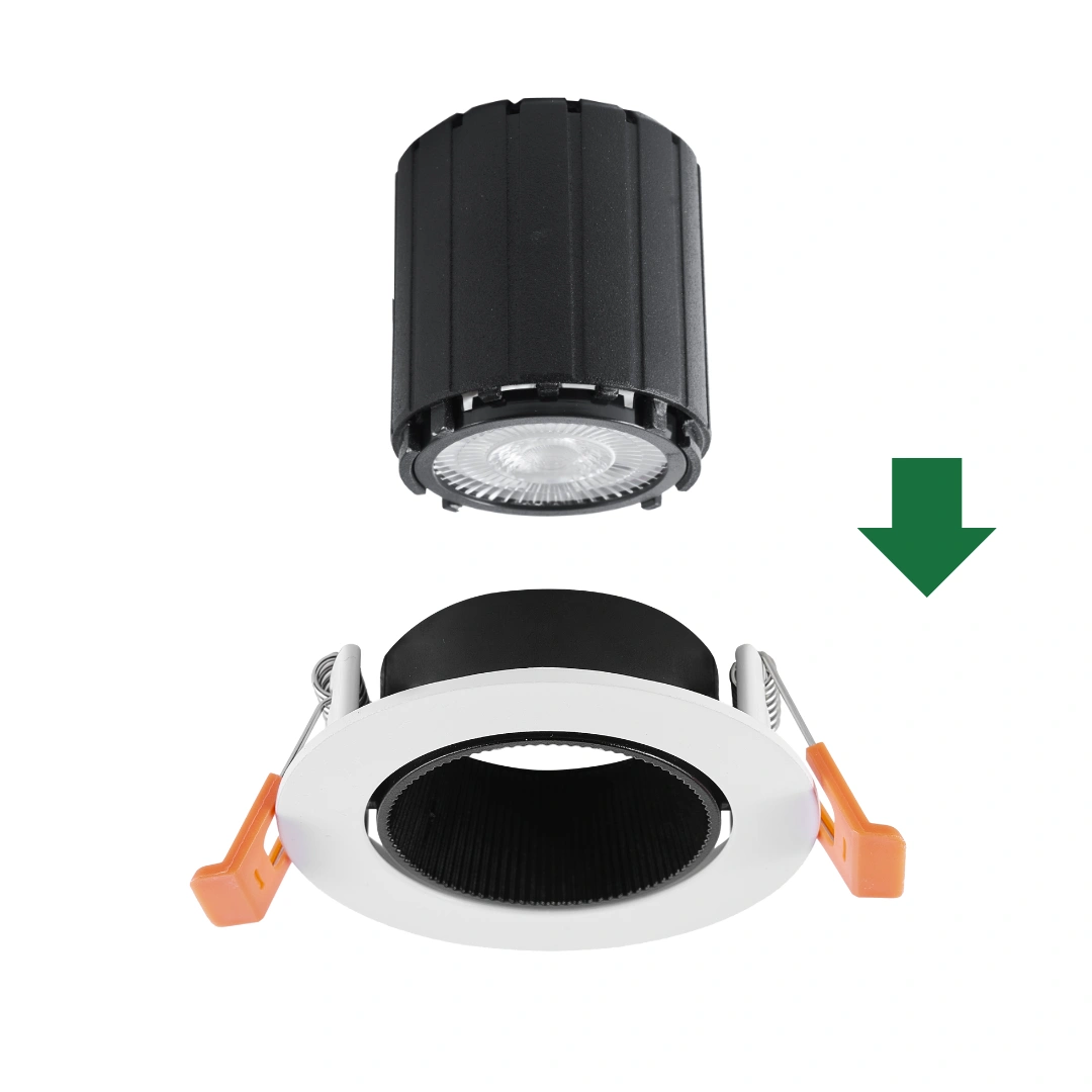 Den Led Module Chieu Diem Am Tran ELV ELV2704 ELV50 3 Đèn Led Module Chiếu Điểm Âm Trần ELV - ELV2704 +ELV50 (3)