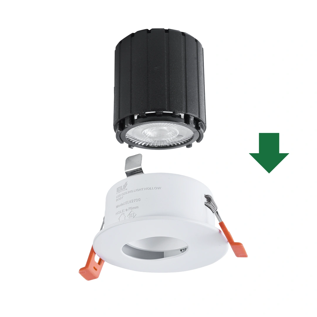 Den Led Module Chieu Diem Am Tran ELV ELV2710 ELV50 3 Đèn Led Module Chiếu Điểm Âm Trần ELV - ELV2710 +ELV50 (3)