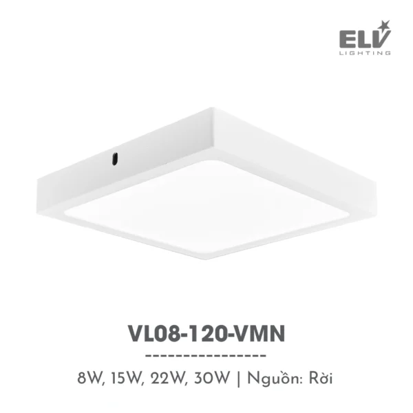Đèn Led Ốp Trần ELV - VL08-120-VMN