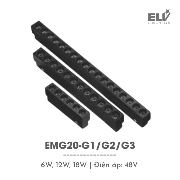 Đèn Ray Nam Châm ELV - EMG20-G1