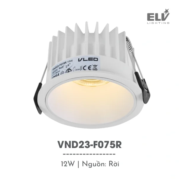 Đèn Led Âm Trần ELV - VND23-F075R